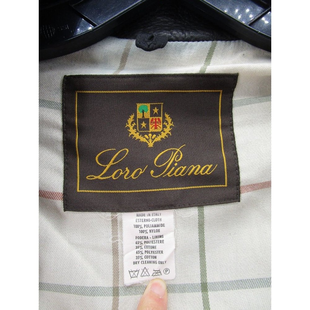 Loro Piana Jacket Large Horsey 3-In-1 Vest Storm System Leather Collar - Picture 16 of 16